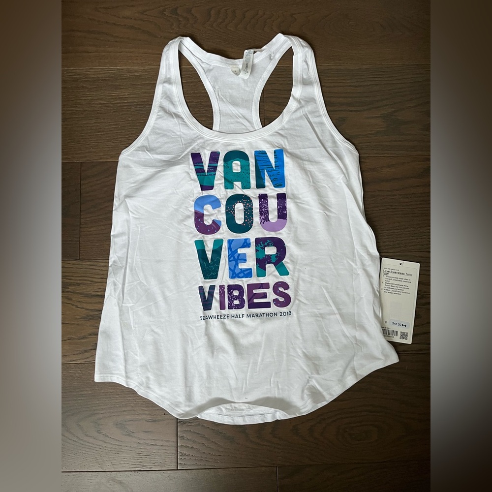 rare Lululemon Sea Wheeze Love Tank